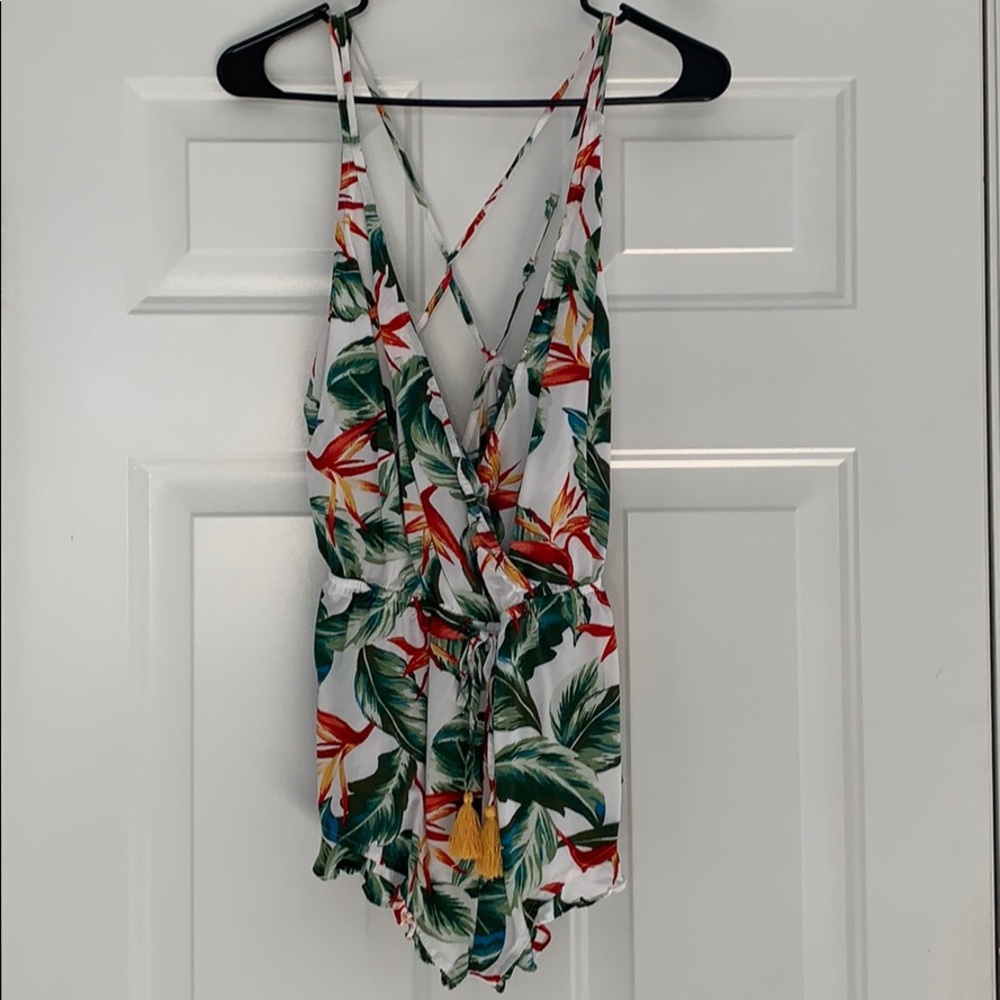 Forever 21 swim romper size medium